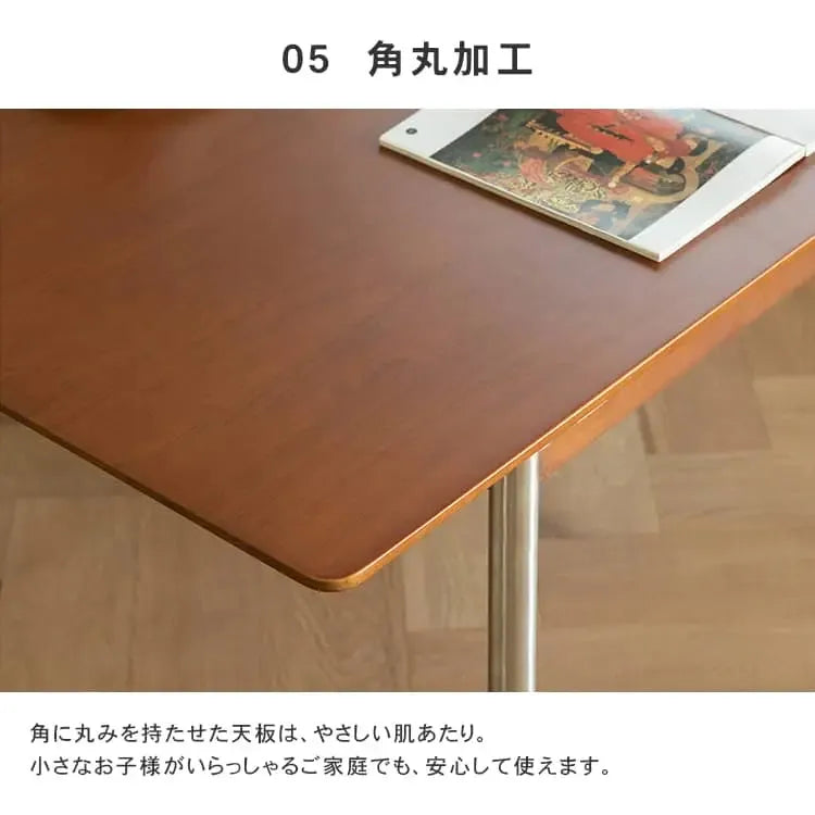 テーブル ナチュラル ツゲ材 ステンレス xbjj-sjcz-table