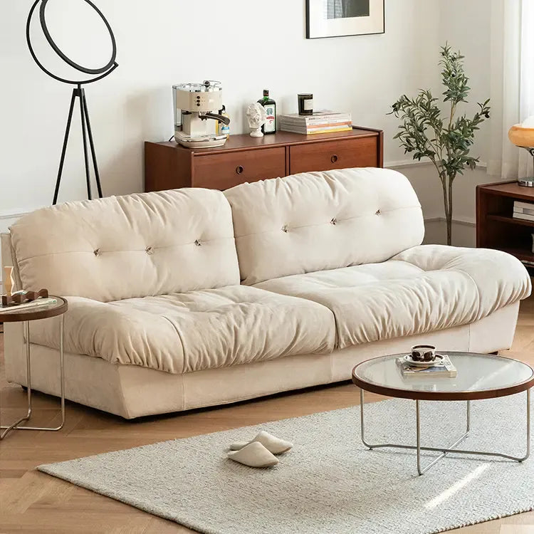 ソファー ホワイト ダークブラウン パイン材 エアレザー xbjj-ydsf-sofa