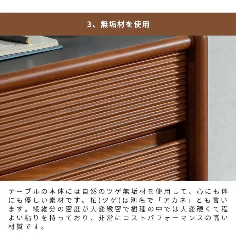 ナイトテーブル ブラウン ツゲ材 xbjj-ygctg-sidetable