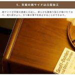 ナイトテーブル ブラウン ツゲ材 xbjj-yyctg-sidetable