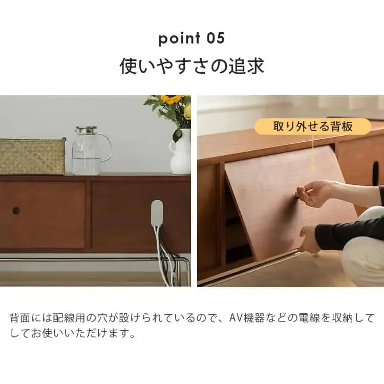 テレビ台 ブラウン ツゲ材 xbjj-yydsg-tvstand