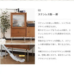 ラック ブラウン ツゲ材 モールガラス xbjj-yyxbg-cabinet