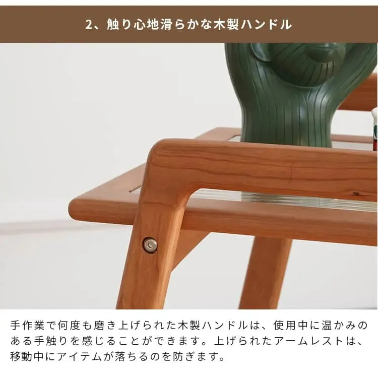 ラック ナチュラル チェリー材 モールガラス xbjj-yyxtc-sidetable