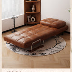 ヴィンテージ風 ソファーベッド 折りたたみ式|伸縮ベッド 一体型 省スペース リビング・バルコニー対応 xizuo-0203-26