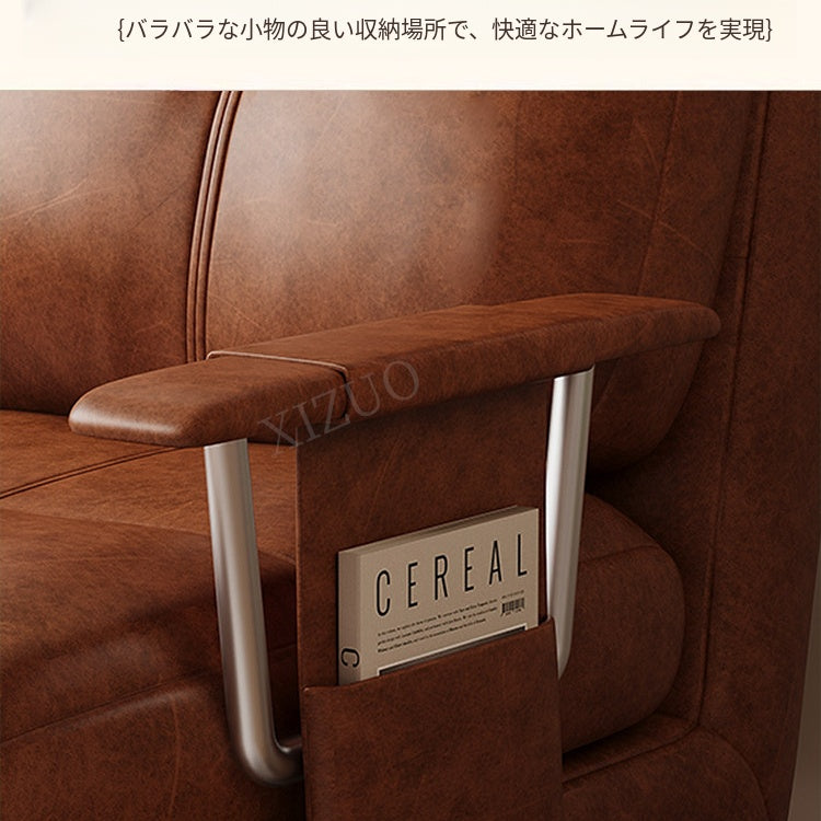 ヴィンテージ風 ソファーベッド 折りたたみ式|伸縮ベッド 一体型 リビング・バルコニー対応 xizuo-0203-29