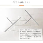 テーブル ホワイト セラミック アクリル板 ybyd-08-table