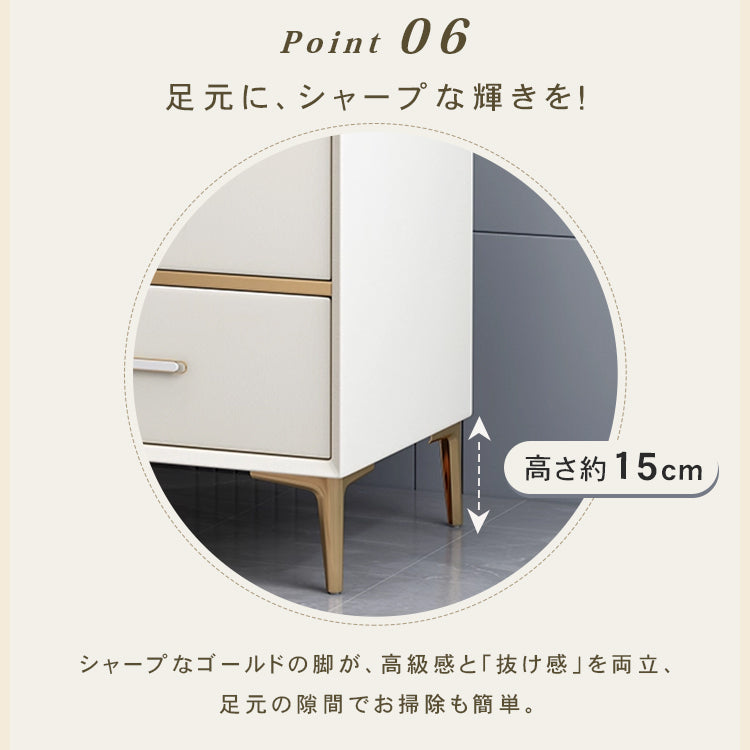 ミニマルベッドサイドテーブル小型シンプルモダン軽高級レザーナイトスタンド yk-01