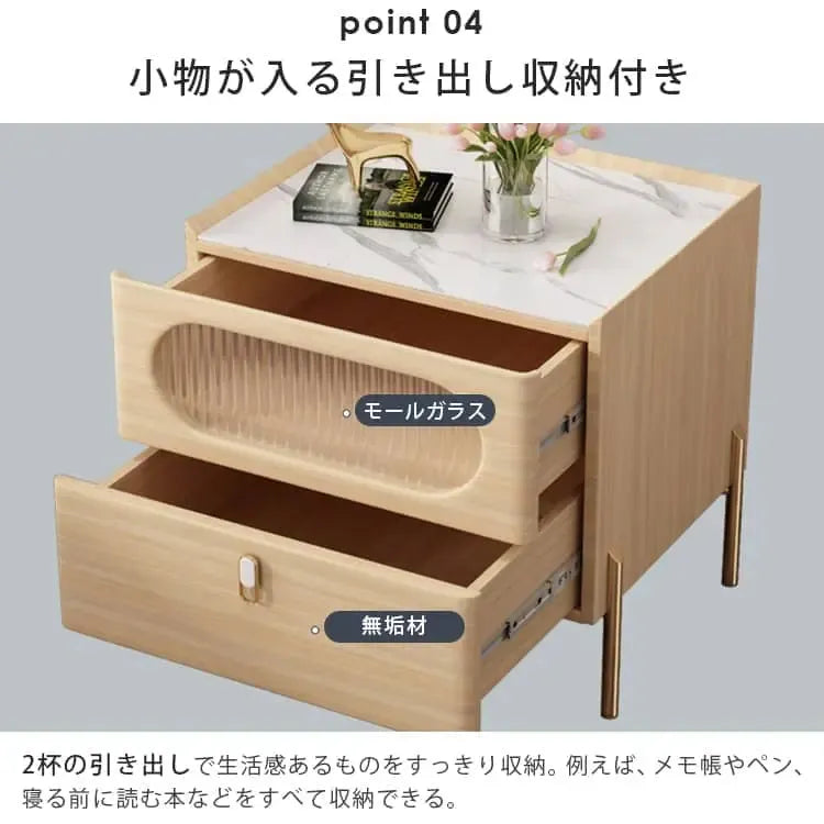 ナイトテーブル ライトブルー ピンク ライトグレー カーキ ライトブラウン ブルー グリーン ベージュ ピンク+ベージュ オレンジ+ベージュ セラミック スチール yk-10-nighttable