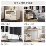 ナイトテーブル ライトブルー ピンク ライトグレー カーキ ライトブラウン ブルー グリーン ベージュ ピンク+ベージュ オレンジ+ベージュ セラミック スチール yk-10-nighttable