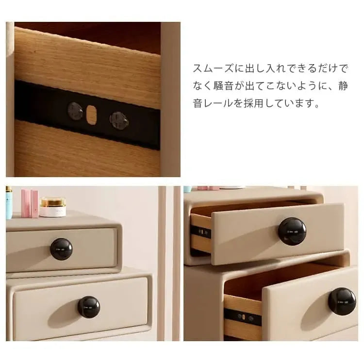 ナイトテーブル ベージュ ダークグレー ブルー ホワイト ライトグレー オレンジ マイクロファイバーレザー yk-14-nighttable