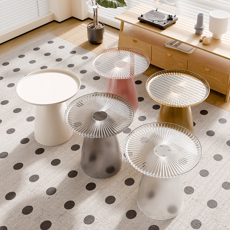 透明アクリル&PET製センターテーブル - モダンデザインでおしゃれなリビングに ym-628