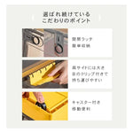 ストアーボックス ホワイト グリーン ブルー オレンジ イエロー ポリスチレン ym-795-4-box