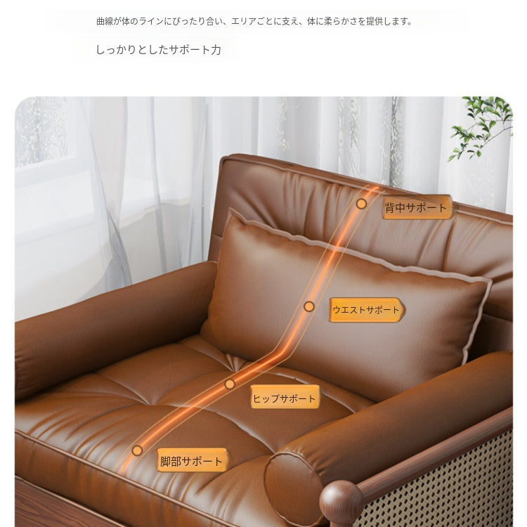 無垢材 ソファーベッド 折りたたみ式|ヴィンテージ風 1人掛け 省スペース 多機能 リラックスチェア ysjj-0203-23