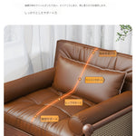 無垢材 ソファーベッド 折りたたみ式|ヴィンテージ風 1人掛け 省スペース 多機能 リラックスチェア ysjj-0203-23