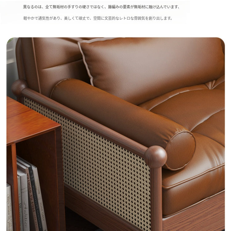 無垢材 ソファーベッド 折りたたみ式|ヴィンテージ風 1人掛け 省スペース 多機能 リラックスチェア ysjj-0203-23