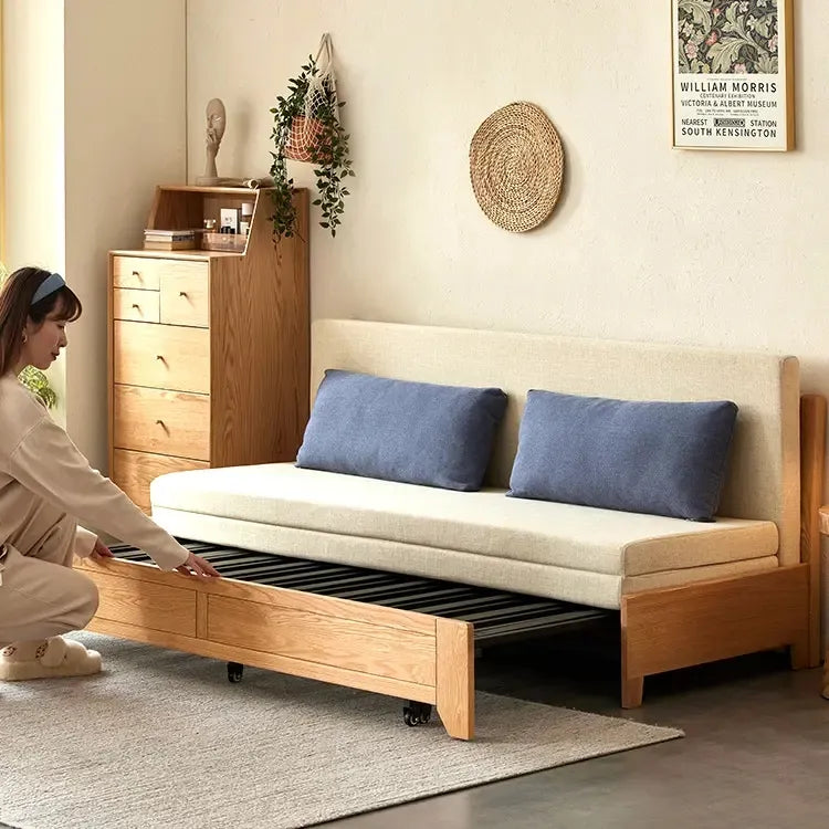 ソファー ライトグレー ダークグレー ベージュ オーク材 ファブリック 合金鋼 ysys-a4063-sofa