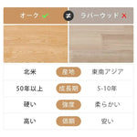 ナイトテーブル ナチュラル オーク材 ysys-a5022-table