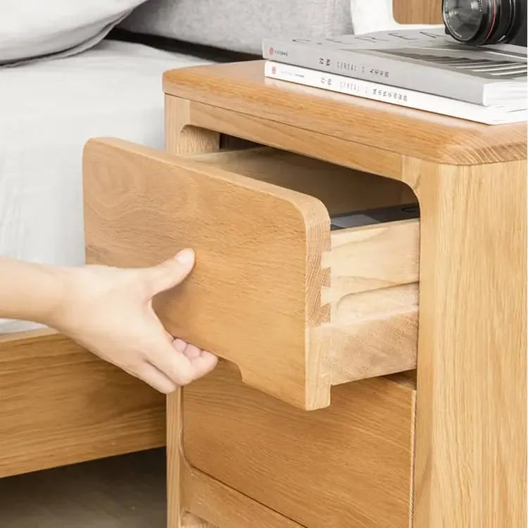 ナイトテーブル ナチュラル オーク材 ysys-a5022-table