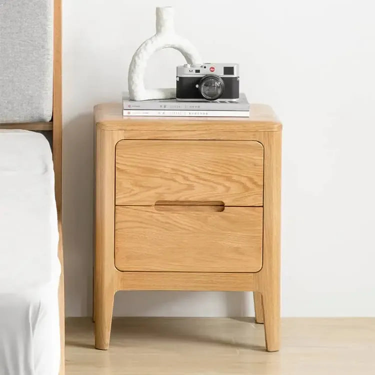 ナイトテーブル ナチュラル オーク材 ysys-a5022-table