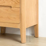 ナイトテーブル ナチュラル オーク材 ysys-a5022-table