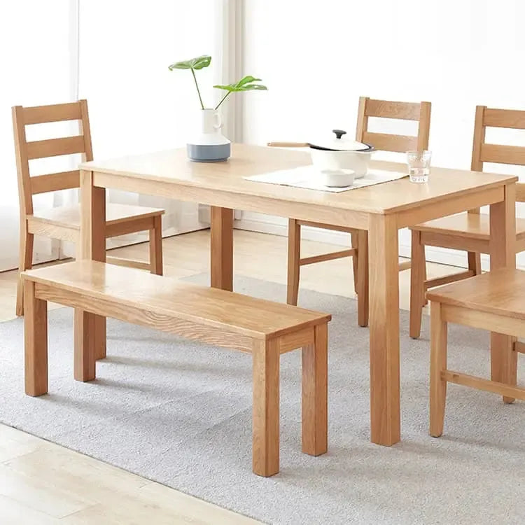 スツール ナチュラル ブラウン オーク材 ysys-a5132-bench