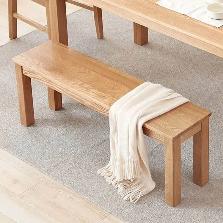 スツール ナチュラル ブラウン オーク材 ysys-a5132-bench