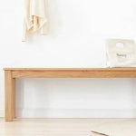 スツール ナチュラル ブラウン オーク材 ysys-a5132-bench