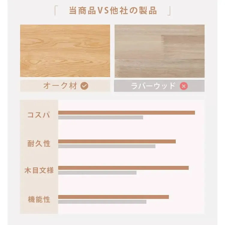 ナイトテーブル ナチュラル オーク材 キリ材 真鍮 ysys-b3028