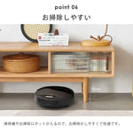 テレビ台 ナチュラル ブラウン オーク材 キリ材 ガラス ysys-b3086-tvstand