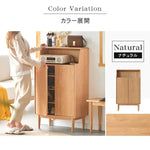 キャビネット ナチュラル ブラウン オーク材 キリ材 ysys-b3091-storage