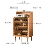 キャビネット ナチュラル ブラウン オーク材 キリ材 ysys-b3091-storage