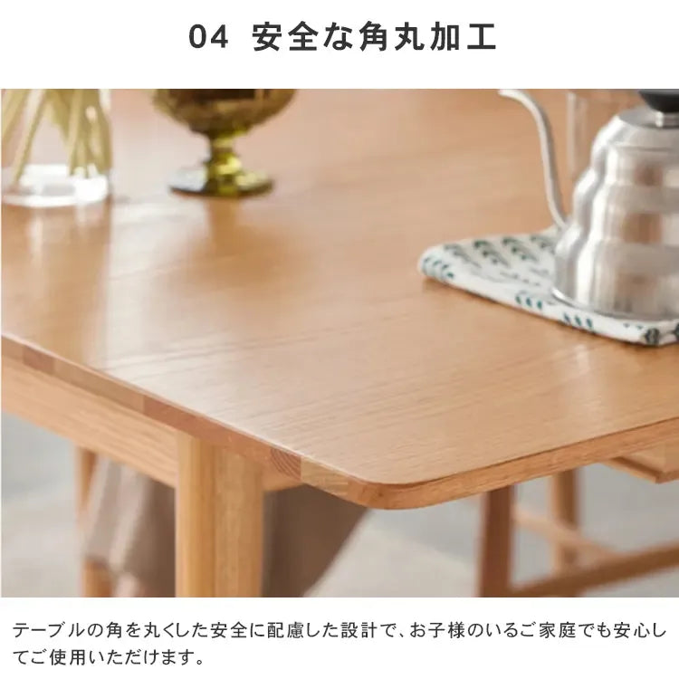 テーブル ナチュラル ブラウン オーク材 ysys-b3113-table