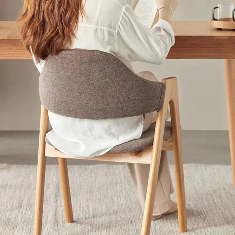 チェア グレー ブラウン オーク材 綿麻 ysys-b3124-chair