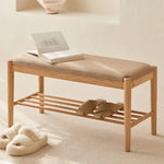 スツール ナチュラル ブラウン オーク材 ysys-b3134-bench