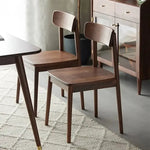 チェア ブラウン ブラックウォールナット材 ysys-b5127-chair