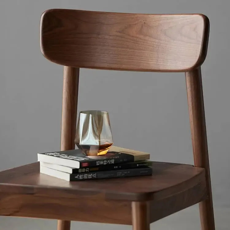 チェア ブラウン ブラックウォールナット材 ysys-b5127-chair