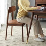 チェア ブラウン ブラックウォールナット材 ysys-b5127-chair