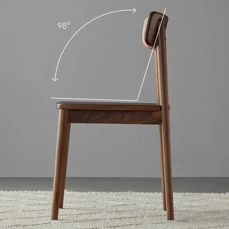 チェア ブラウン ブラックウォールナット材 ysys-b5127-chair