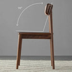 チェア ブラウン ブラックウォールナット材 ysys-b5127-chair