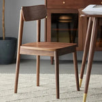 チェア ブラウン ブラックウォールナット材 ysys-b5127-chair