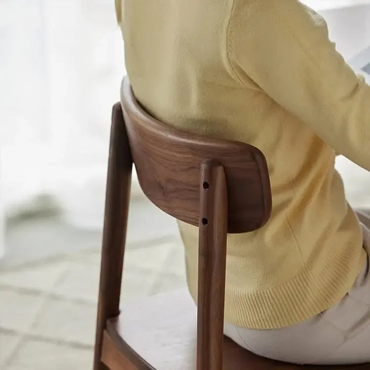 チェア ブラウン ブラックウォールナット材 ysys-b5127-chair