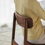 チェア ブラウン ブラックウォールナット材 ysys-b5127-chair