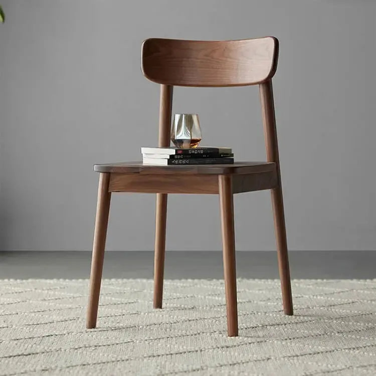 チェア ブラウン ブラックウォールナット材 ysys-b5127-chair