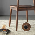 チェア ブラウン ブラックウォールナット材 ysys-b5127-chair