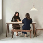 スツール ブラウン ウォールナット材 ysys-b5133-bench