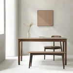 スツール ブラウン ウォールナット材 ysys-b5133-bench