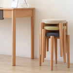 スツール ベージュ グリーン ブルー イエロー ブラウン ビーチ材 綿麻 ysys-c3132-stool