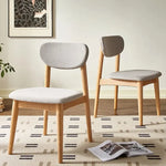 チェア グレー ダークグレー オーク材 ファブリック ysys-h6121-chair