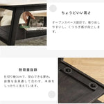 センターテーブル ホワイト セラミック オーク材 ysys-m6073-table