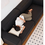 パイン材エアレザーソファー|快適でスタイリッシュなデザイン yw-166